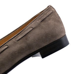 Zelli Naples Suede Tassel Loafers Mocha (16-580-MOC)