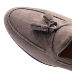 Zelli Naples Suede Tassel Loafers Mocha (16-580-MOC)