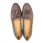 Zelli Naples Suede Tassel Loafers Mocha (16-580-MOC)