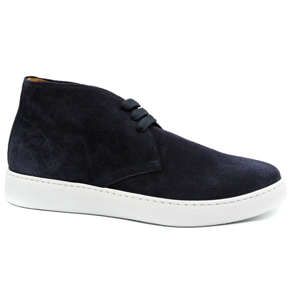 Zelli Suede Chukka Boots Navy