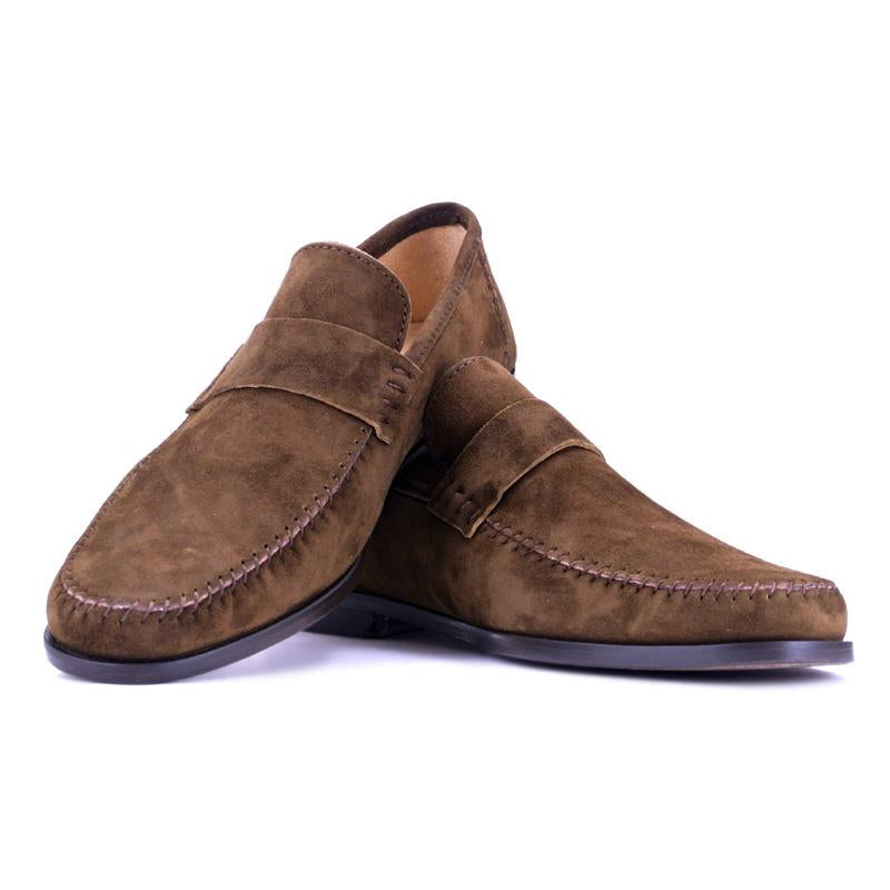 Zelli Parma Suede Loafers Tobacco (16-500-TAB)