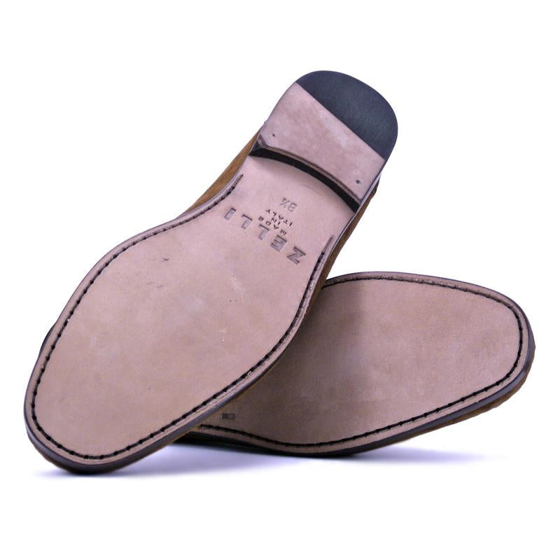 Zelli Parma Suede Loafers Tobacco (16-500-TAB)
