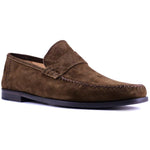 Zelli Parma Suede Loafers Tobacco