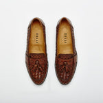 Zelli Woven Loafers Brown