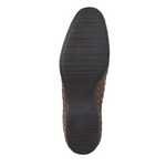 Zelli Domenico Woven Penny Loafers Black
