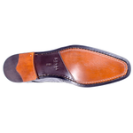 Zelli Stefano Lizard Wingtip Brogues Black