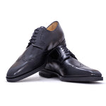 Zelli Stefano Wingtip Brogues Black (25-531-BLK)