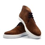 Zelli Suede Chukka Boots Brown