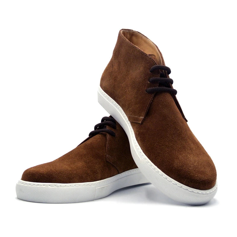 Zelli Suede Chukka Boots Brown