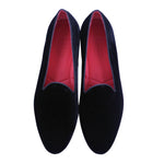 Zelli Velvet Tuxedo Shoes Black (10-102-BLK)