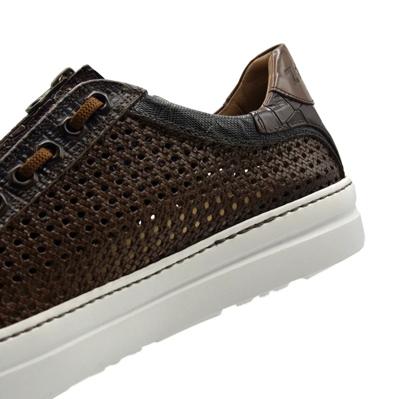 Zelli Vento 2 Woven Sneakers Brown
