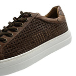 Zelli Vento Woven Sneakers Cognac (65-202-CGN)