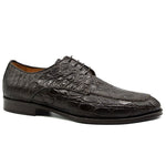 Zelli Verona Caiman Crocodile Dress Shoes Nicotine