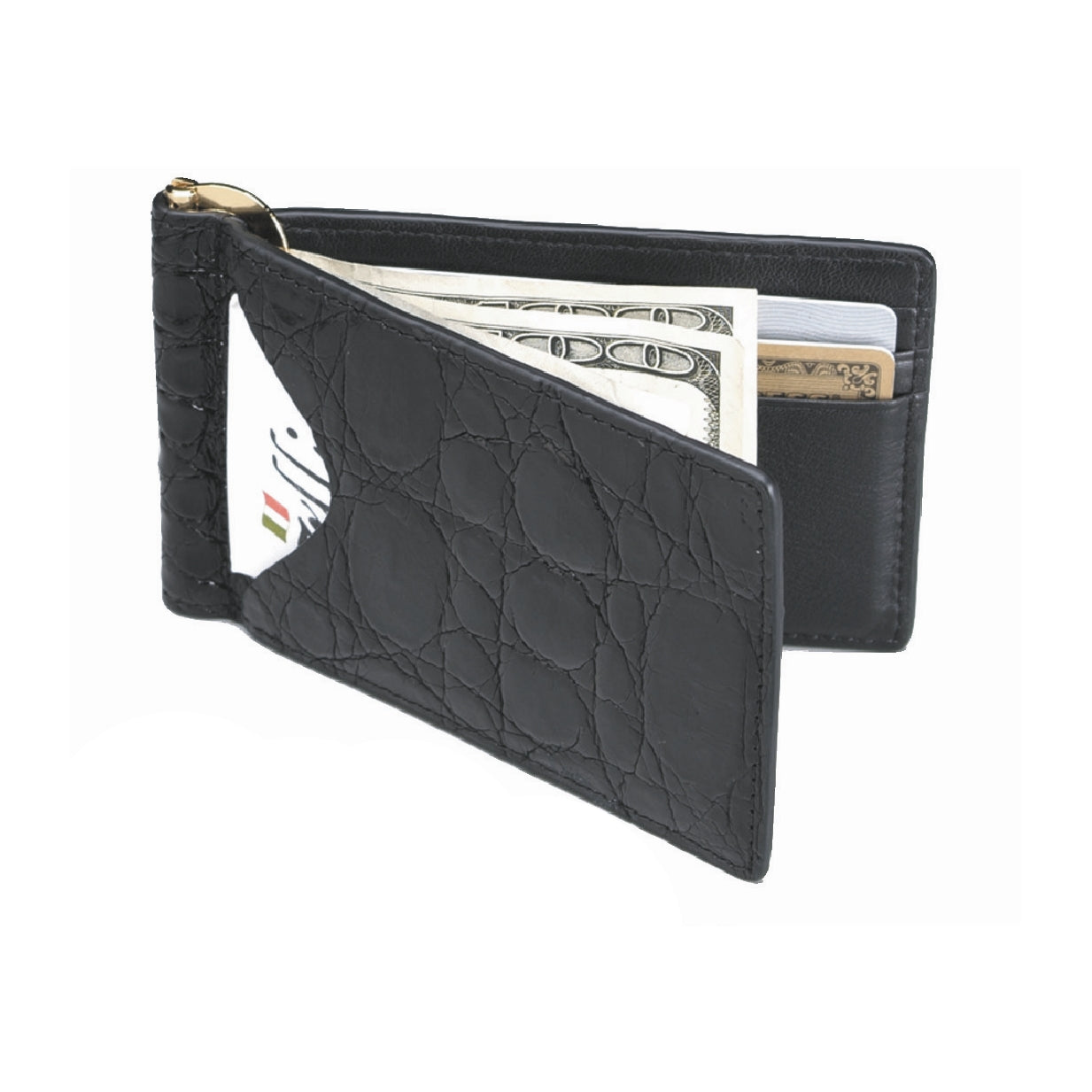 Zelli_Crocodile_Spring_Clip_Money_Clip