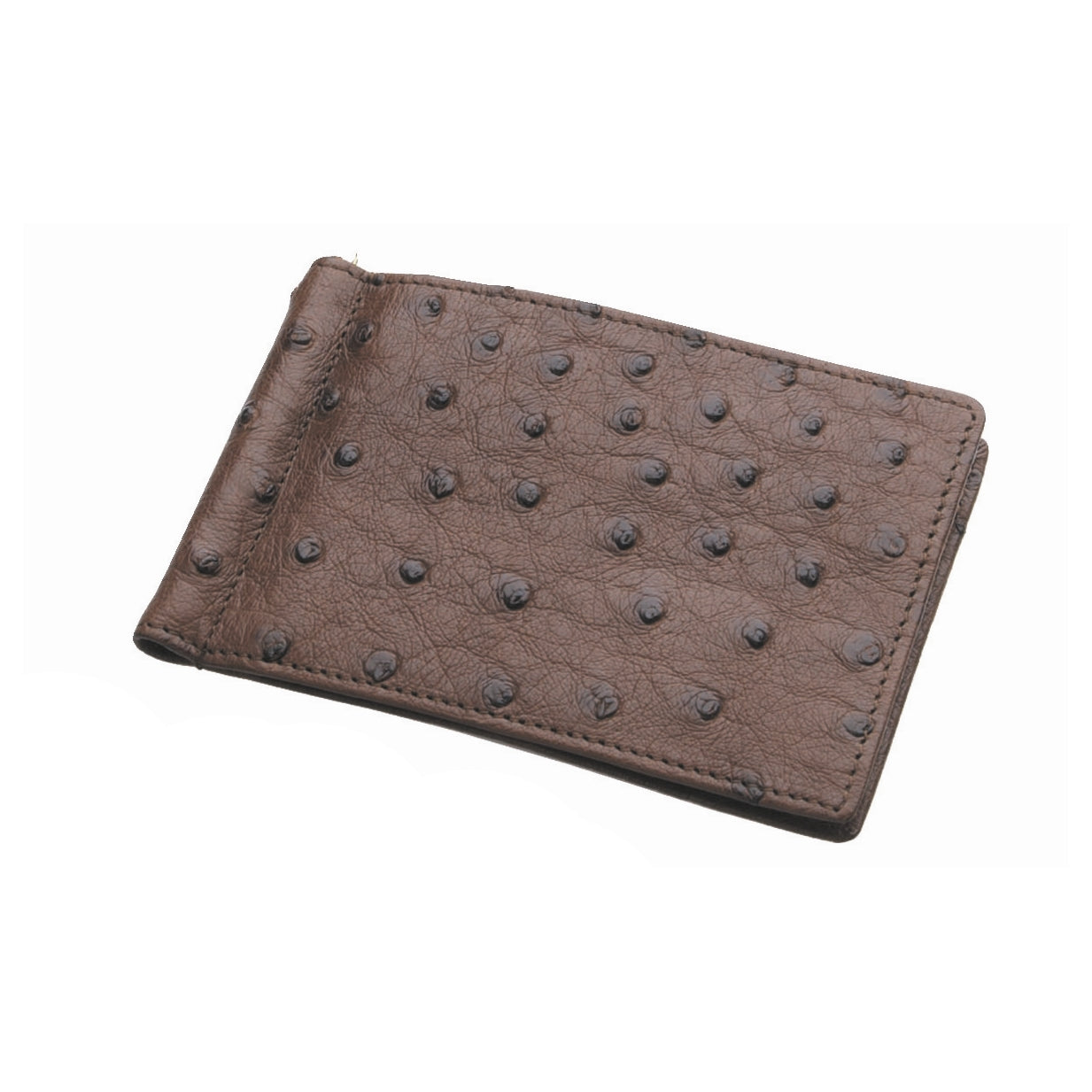 Zelli_Ostrich_Spring_Clip_Money_Clip