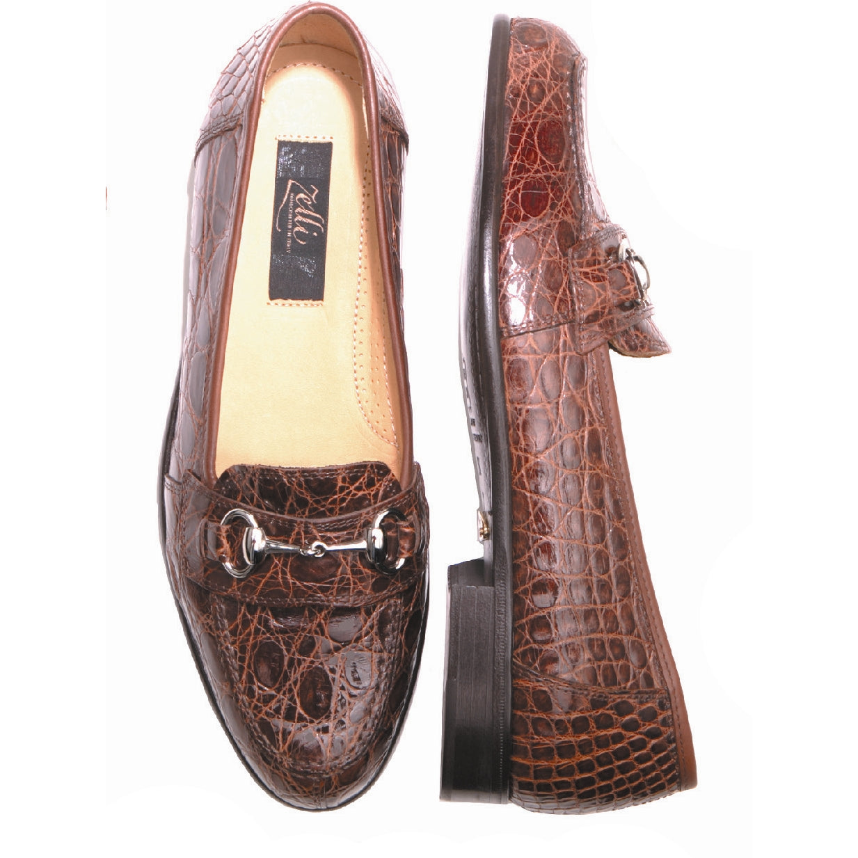 Zelli_Shoes_Capri_Genuine_Crocodile_Bit_Slip_On