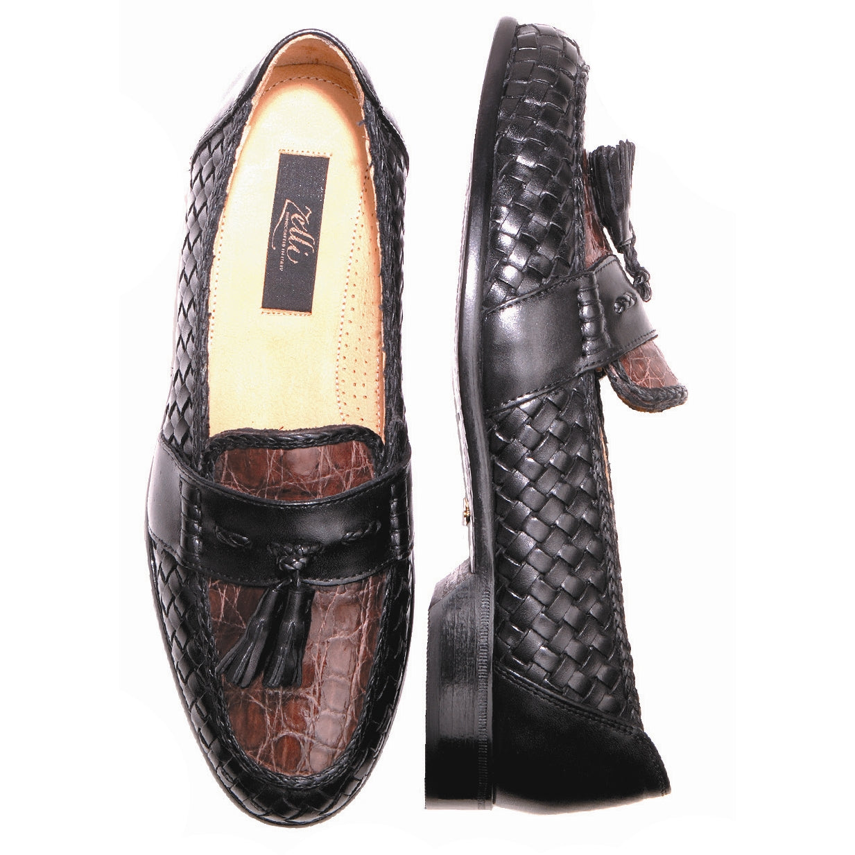 Zelli_Shoes_Genoa_Italian_Calf_Crocodile_Slip_On