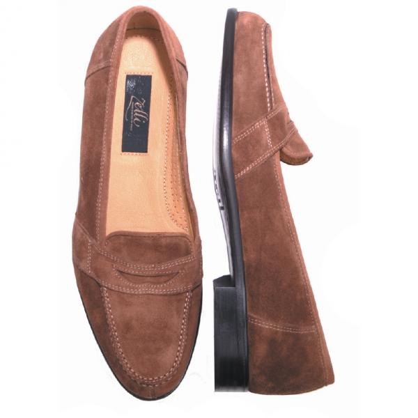 Zelli Numano Italian Calf Suede Slip-On
