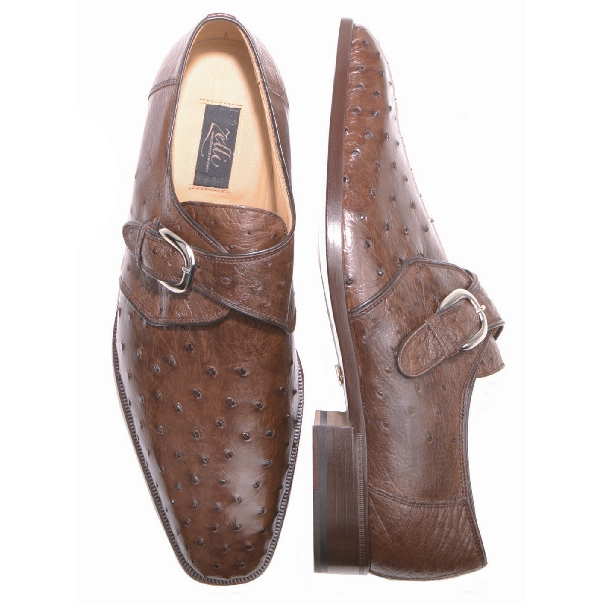 Zelli_Shoes_Provence_Ostrich_Monk_Strap