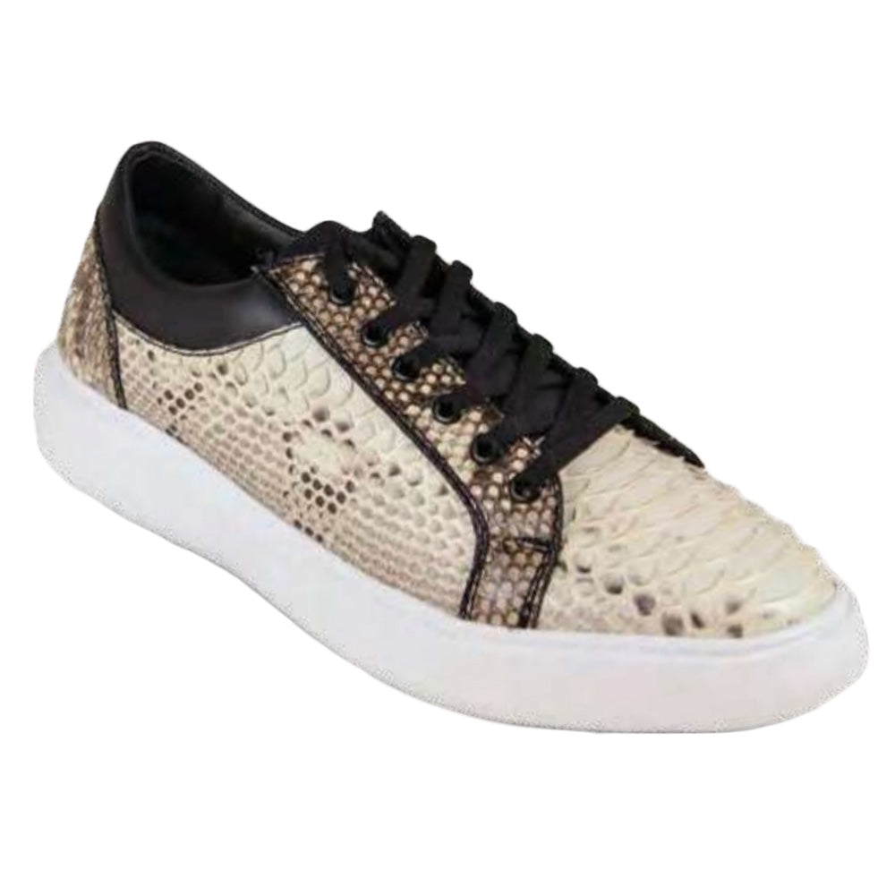 Los Altos ZSM02 Python Sneakers Natural