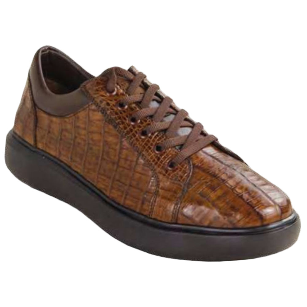 Los Altos Caiman Belly Sneakers Brown