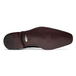 Calzoleria Toscana Zucco Baby Nile Crocodile Derby Espresso Brown